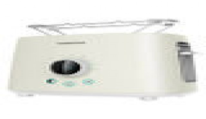 محمصة خبز من الإستانلس ستيل تتسع لشريحتين TT-1000D أبيض