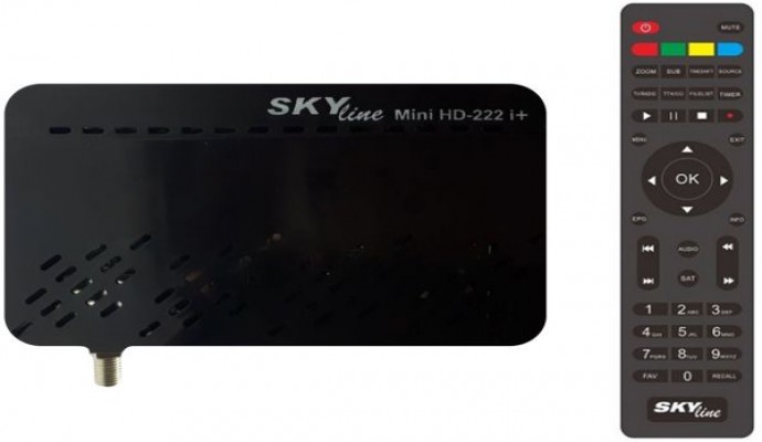 ريسيفر ميني اتش دي من سكاي لاين 222i - اسود