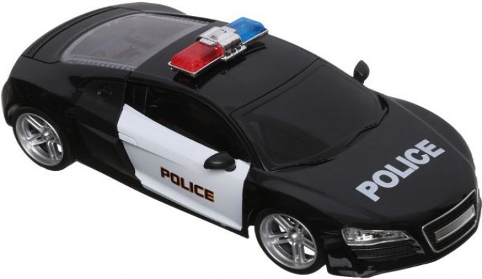 سيارة شرطة مع تحكم