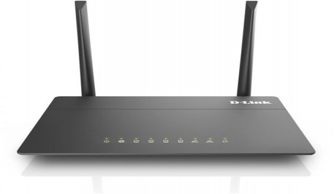 روتر دي لنك ، اكسس بوينت وربيتر مقوي شبكة ثانائي الموجات بهوائيتين أنتينا إسي 750