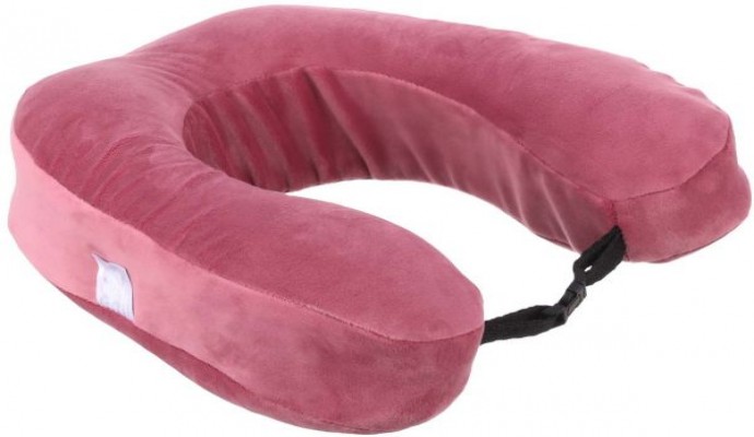 وسادة للرقبة ميموري فوم من بوم فريش - بينك