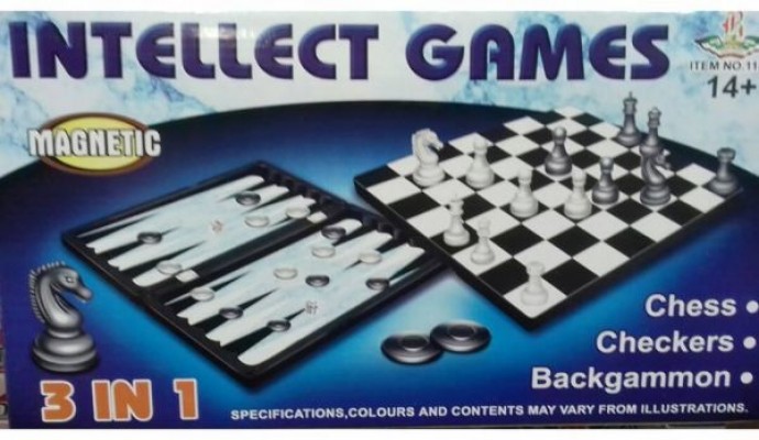 العاب ثلاثة فى واحد شطرنج وطاولة ودومينو