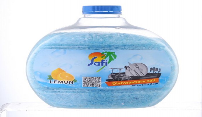ملح غسالات اطباق بالليمون من صافي، 1.5 لتر